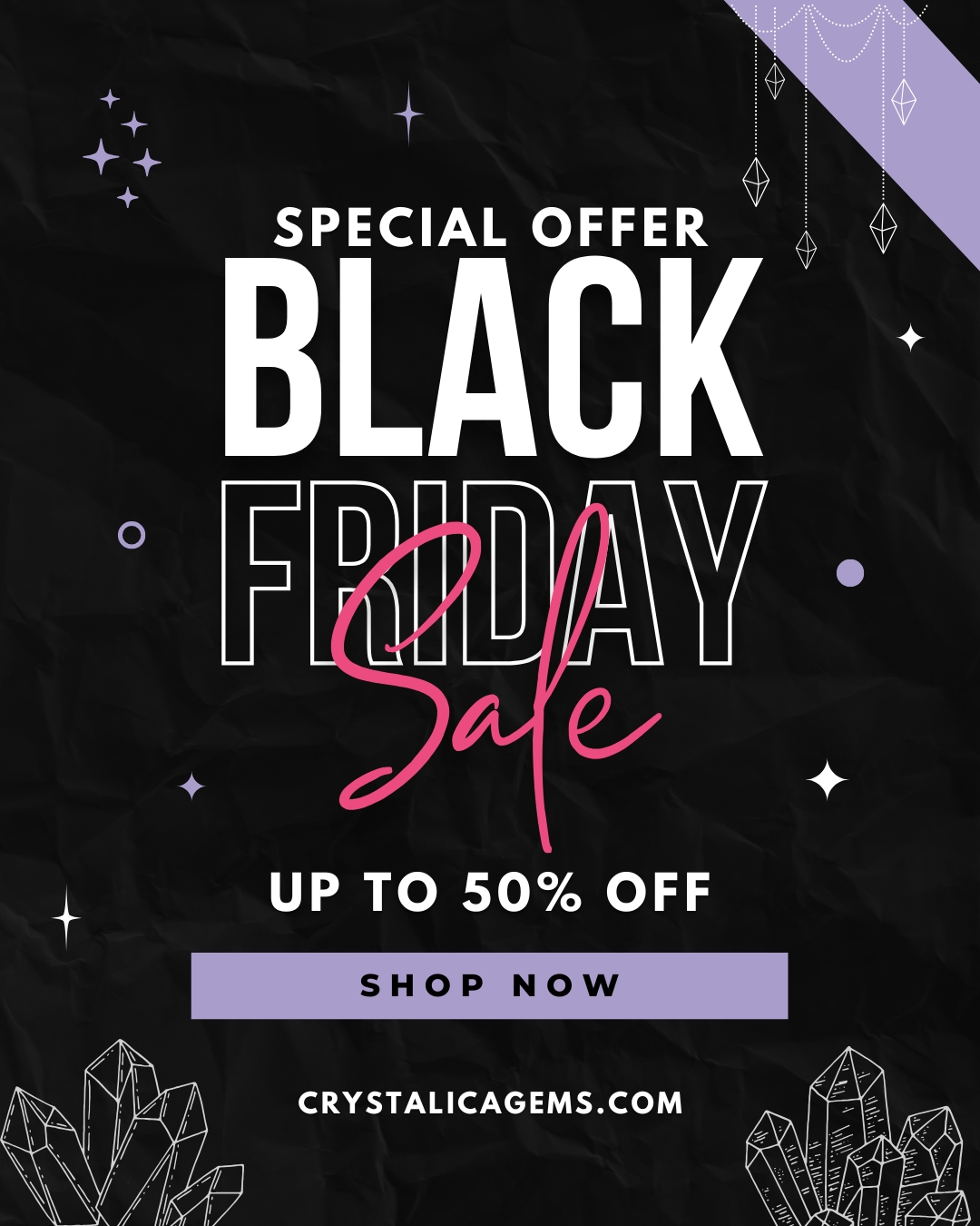 Instagram ad Black Friday sale