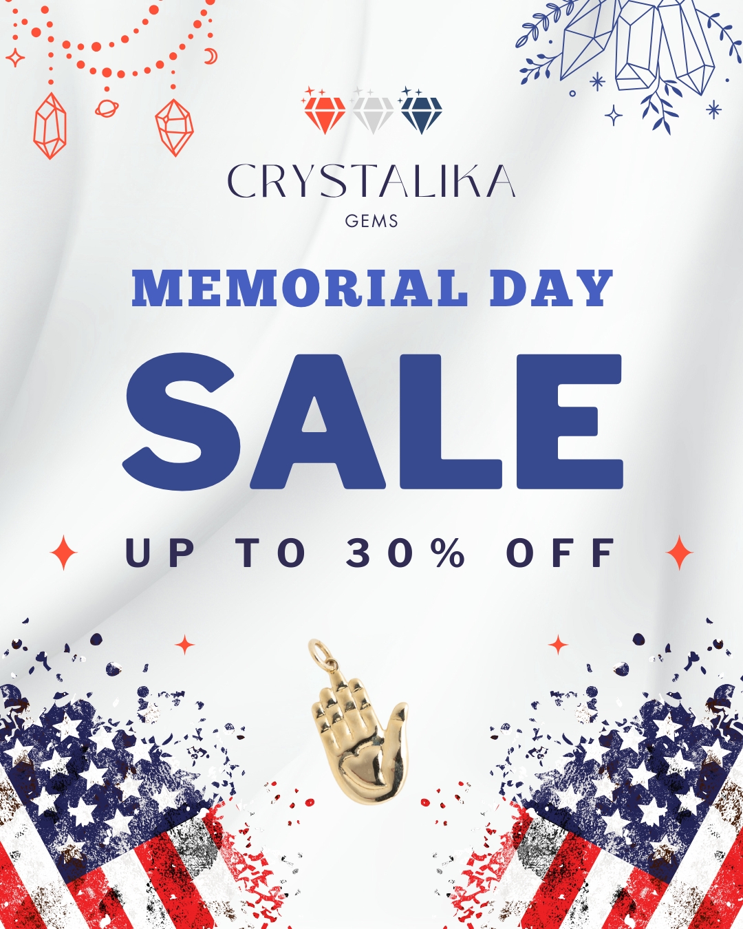 Instagram ad Memorial Day